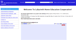 Desktop Screenshot of labyrinthcoop.org