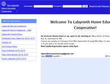 Tablet Screenshot of labyrinthcoop.org